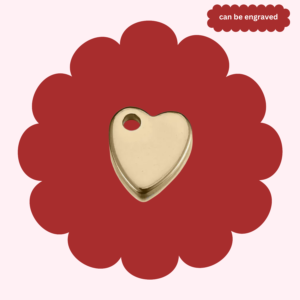 Heart Plate Charm