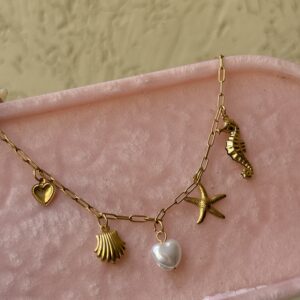 Beach Inspired Charm Necklace