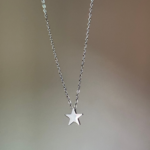 Fatima Star Engraved Necklace