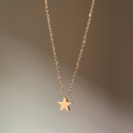 Fatima Star Engraved Necklace