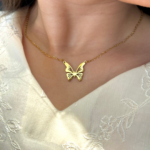 Arooba Butterfly Necklace