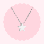 Fatima Star Engraved Necklace