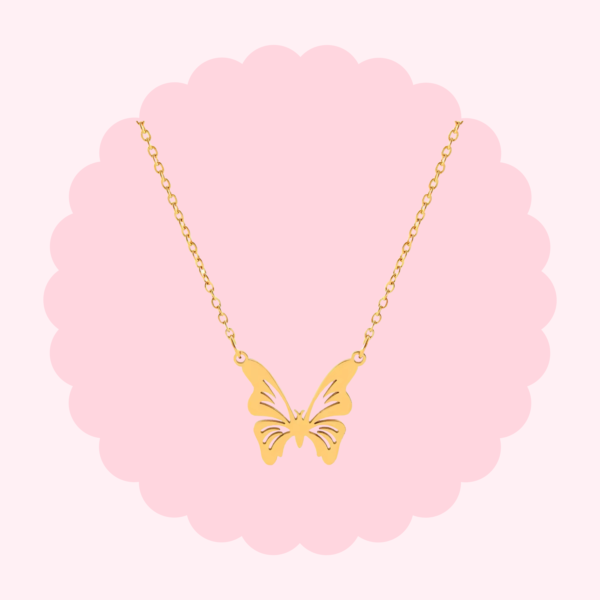 Arooba Butterfly Necklace