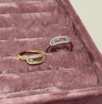 Paperclip Pavè Ring