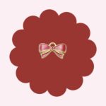 Red Bow Charm