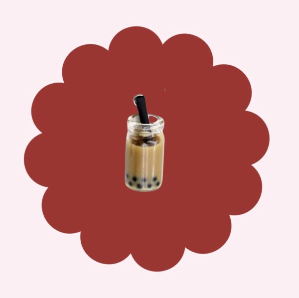 Boba Latte Charm