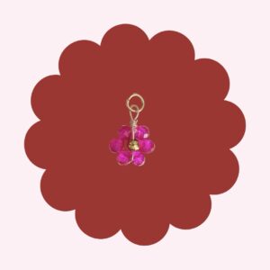 Crystal Flower Charm