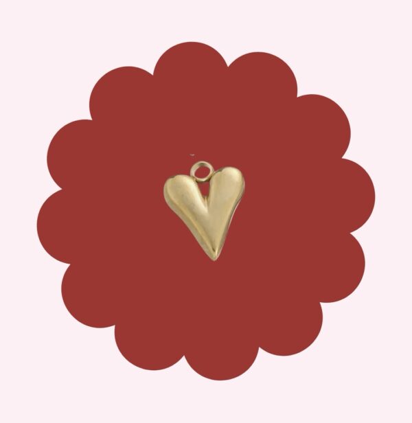 Sweet Heart Charm Gold