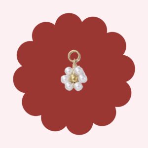 Pearl Flower Charm