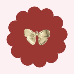 Bow Charm (For Necklace)