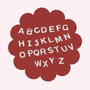 Initial Charm Silver