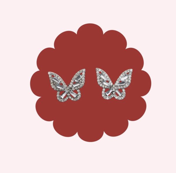 Glitter Butterfly Earrings