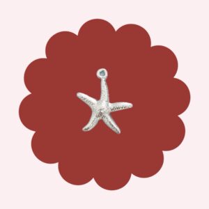 Starfish Charm Silver