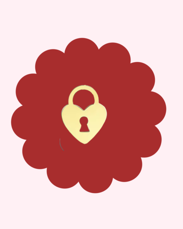 Heart Locked Charm